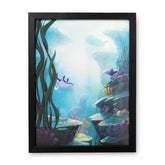 Ocean Deep Pokémon Soothing Scenes Framed Wall Art