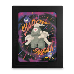 Dusclops Cinema Scares Metal Wall Art