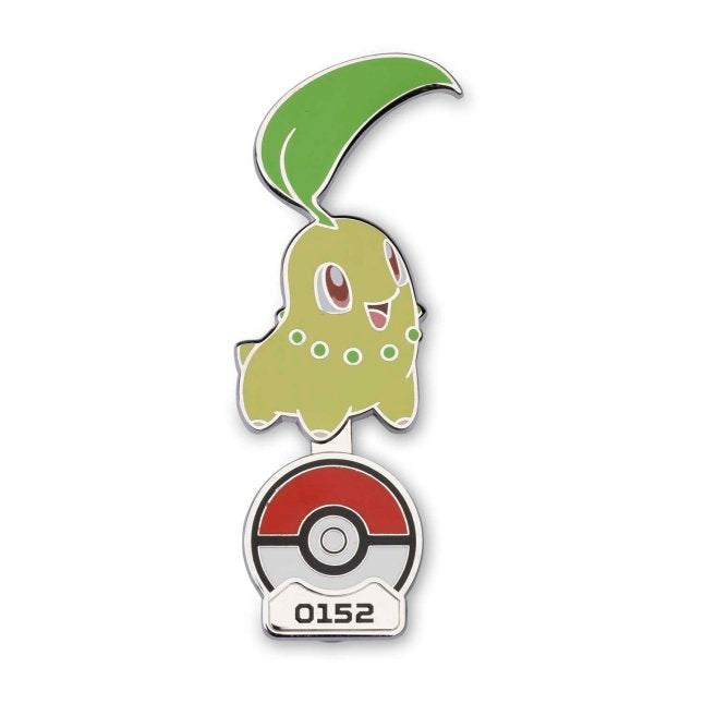 Pokémon Gallery Pins: Chikorita Standing Pin