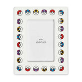 Poké Balls Pokémon Home Accents White Ceramic Picture Frame