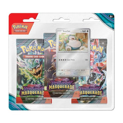 Pokémon TCG: Scarlet & Violet-Twilight Masquerade 3 Booster Packs & Snorlax Promo Card