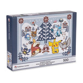 Pikachu, Fuecoco & Friends Pokémon Holiday Puzzle (500 Pieces)