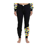 Pikachu Mix Pokémon Lounge Black Jogger Pants - Women