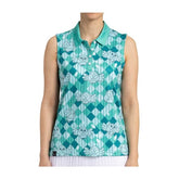 Rowlet Pokémon Clubhouse Green Sleeveless Polo Shirt - Women