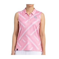 Sylveon Pokémon Clubhouse Pink Sleeveless Polo Shirt - Women