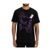 Gengar Black Relaxed Fit Crew Neck T-Shirt - Adult