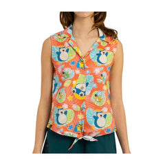 Summer Greetings Pokémon Tropical Sleeveless Tropical Shirt - Women