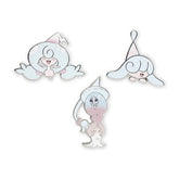 Hatenna, Hattrem & Hatterene Pokémon Pins (3-Pack)