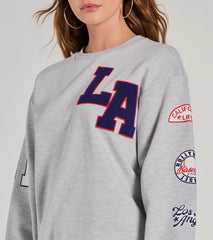 LA Graphic Fleece Sweatshirt
