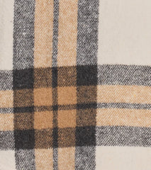 Season Of Plaid Long Sleeve Oversized Shacket