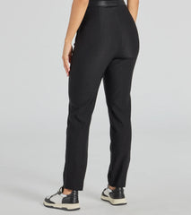Simple Yet Chic Pintuck Trouser Pants