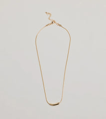 Dainty Luxe Bar Charm Necklace