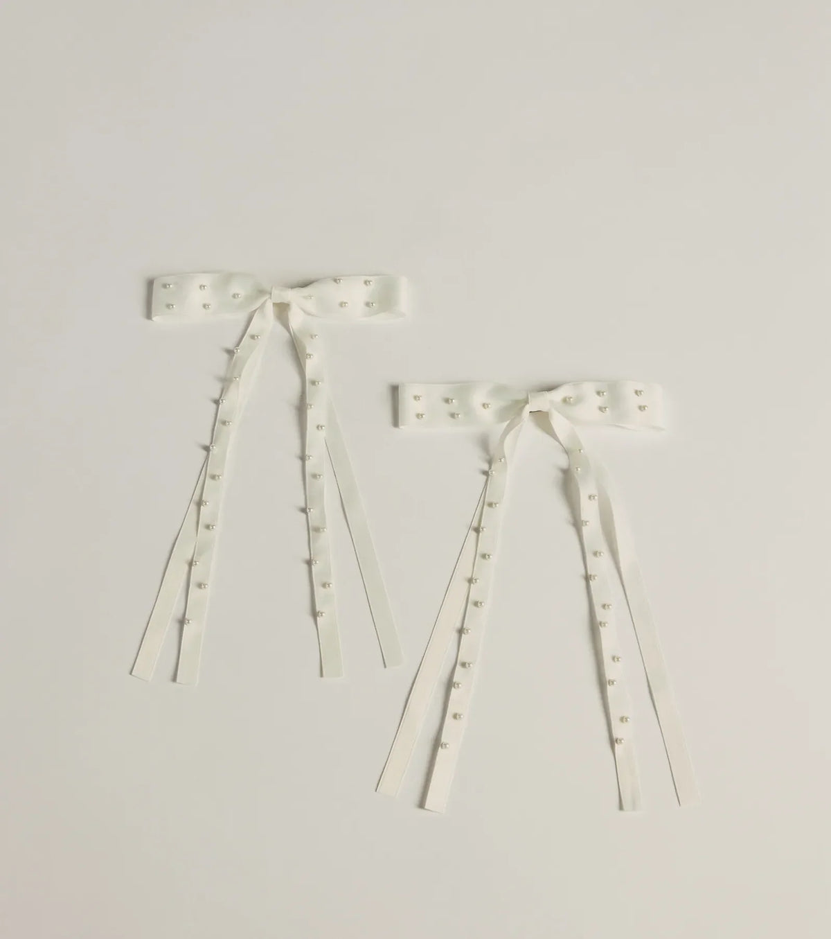 Adorable Vibes Pearl Hair Bow Set
