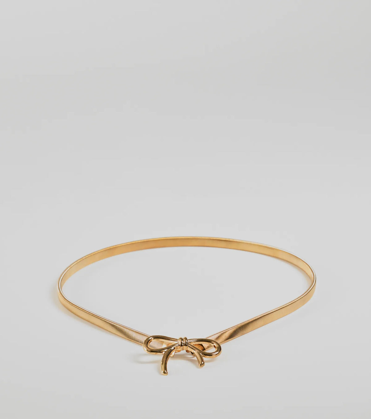 Sweetly Perfect Bow Stretch Coil Belt