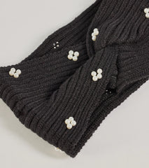 Chic Beauty Faux Pearl Head Wrap