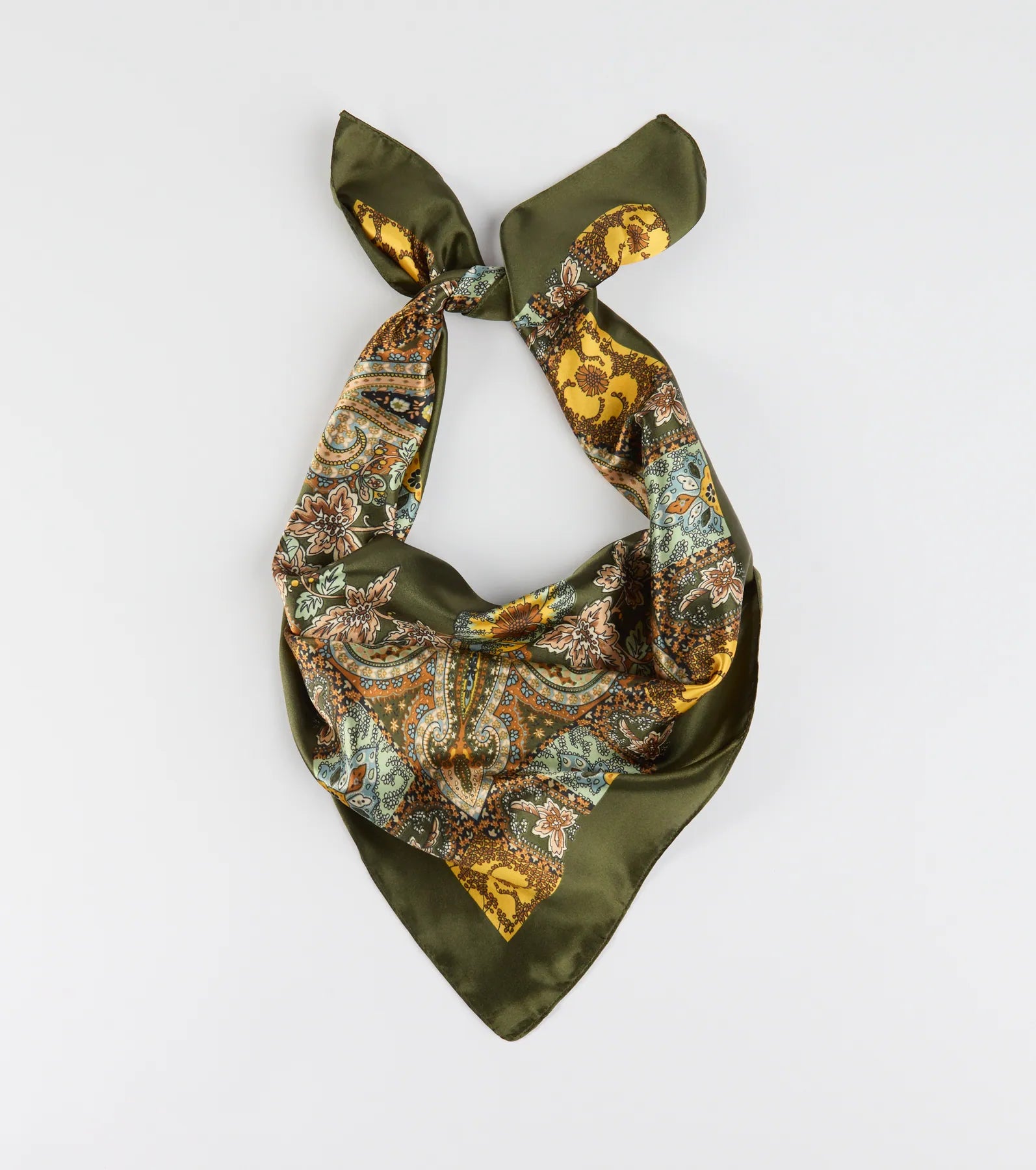 Pretty In Paisley Satin Scarf