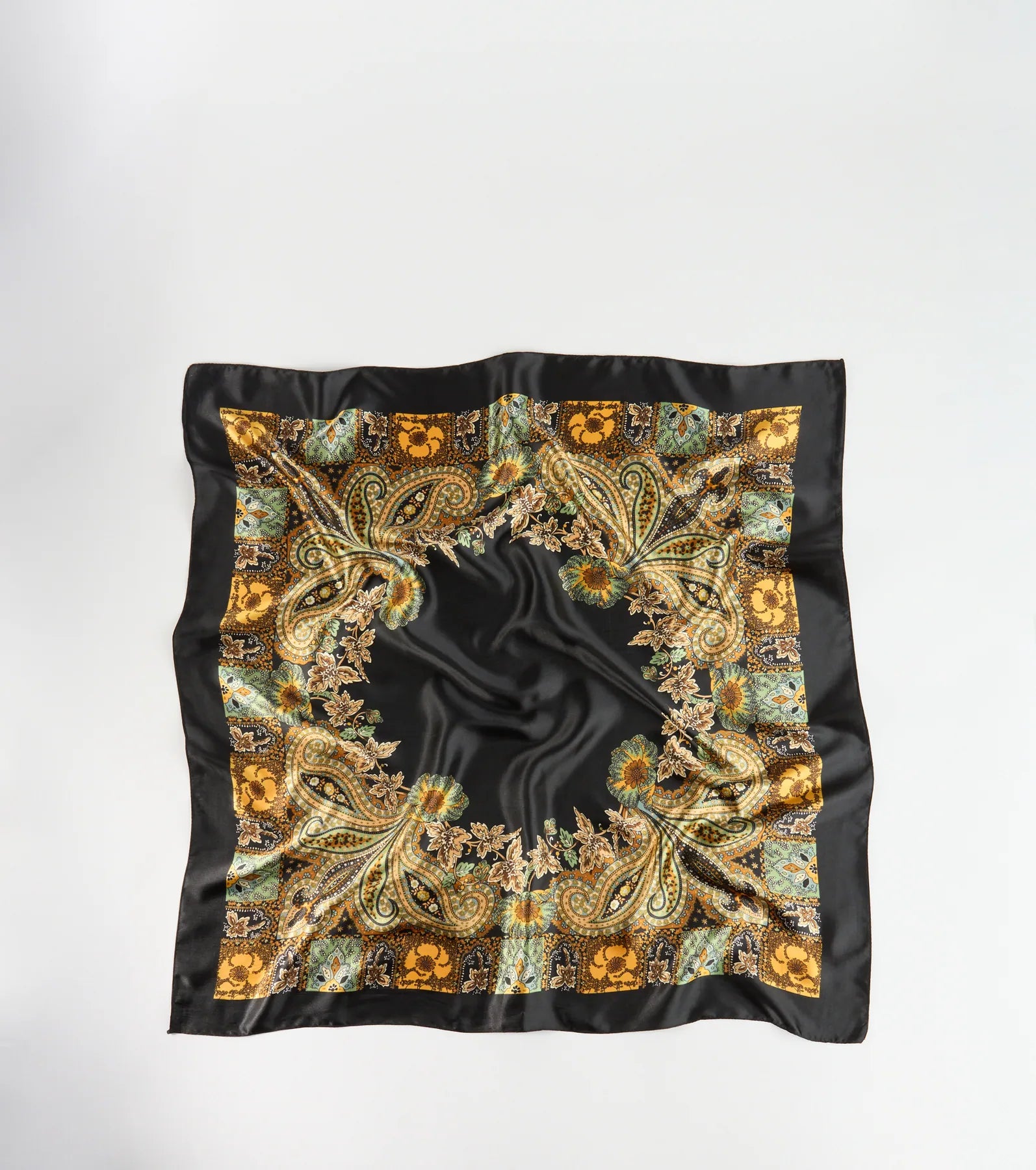Pretty In Paisley Satin Scarf