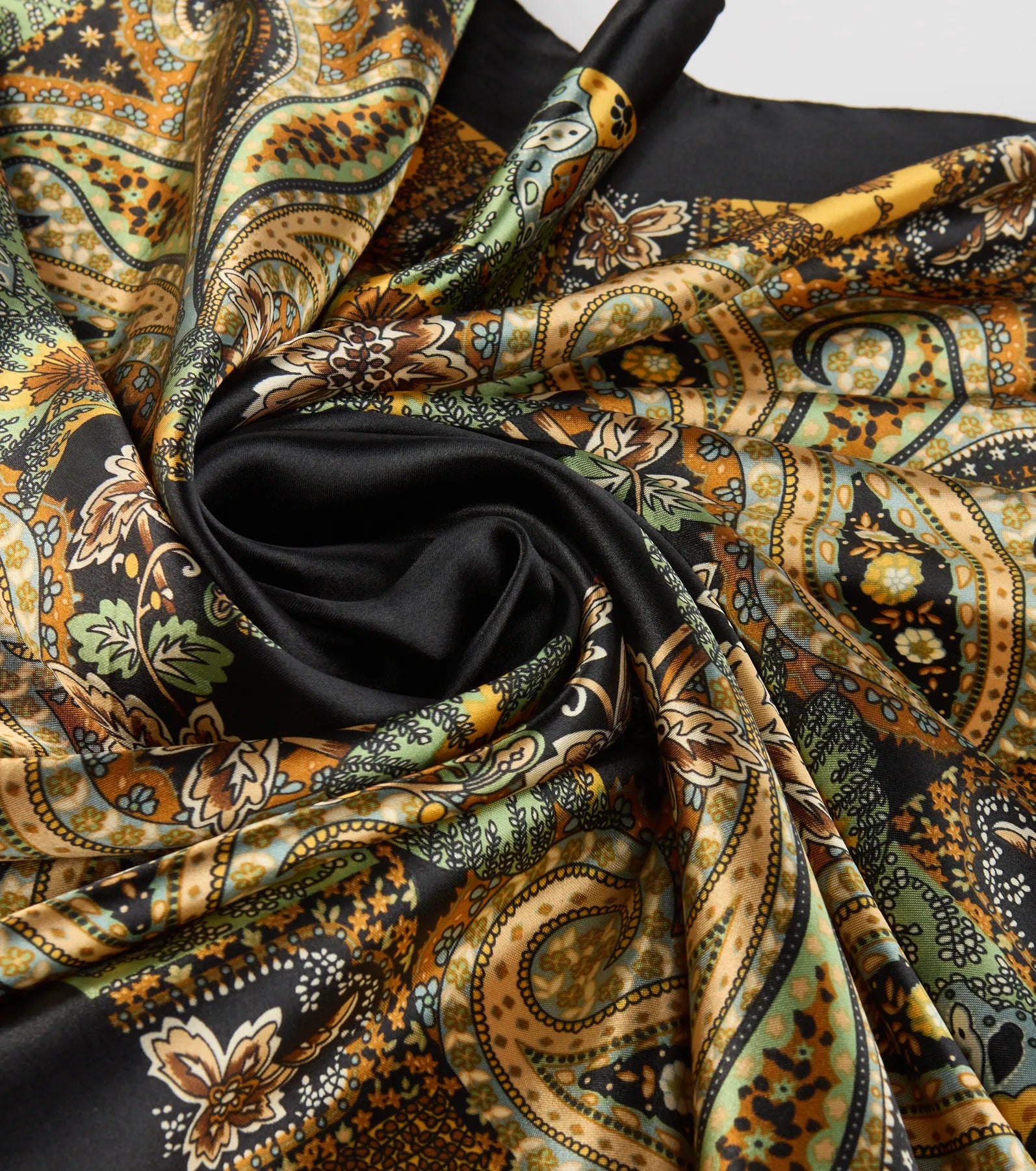 Pretty In Paisley Satin Scarf