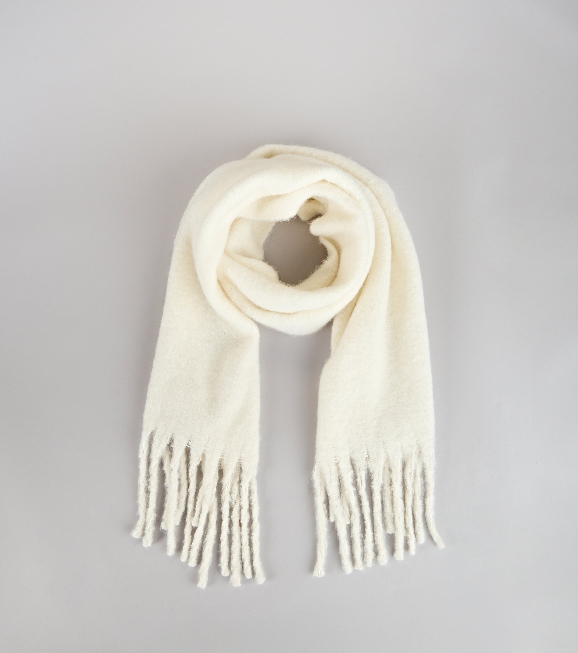 Layered In Luxe Oversized Fringe Scarf