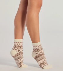 Cozy Fair Isle Two-Pack Socks