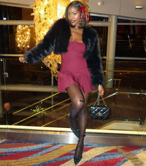 So Glam Rhinestone And Bow Sheer Tights