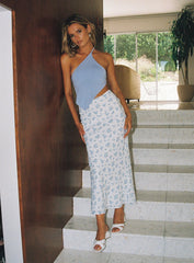 Hera Maxi Skirt White