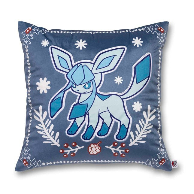 Eevee & Glaceon Pokémon Holiday Throw Pillow Case Bundle