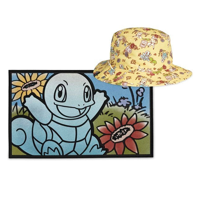 Pokémon Gardening Boonie Hat & Outdoor Mat Bundle