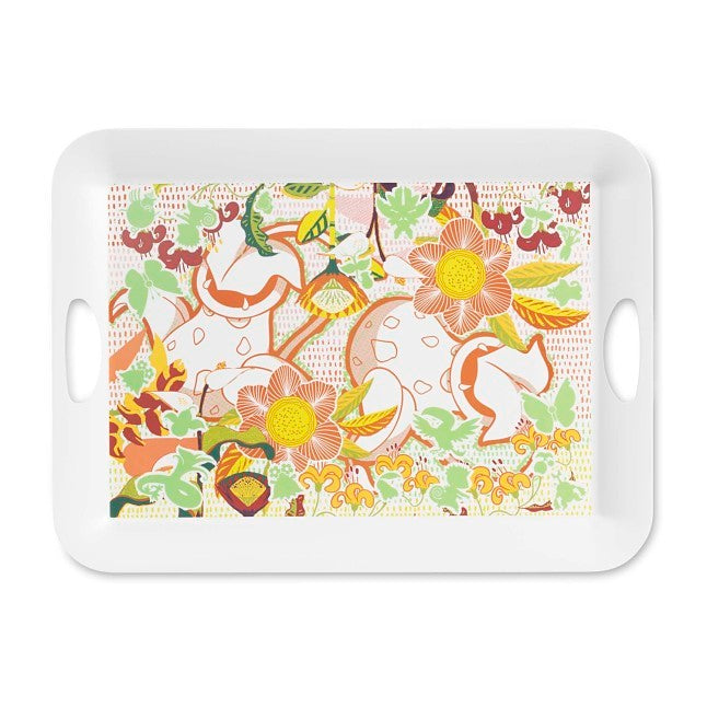 Floral Forest Pokémon Outdoor Dining Serving Tray & Bowl Bundle