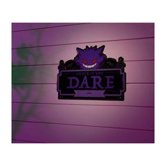 Gengar 'Enter if You Dare' Metal Sign