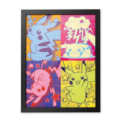 Pikachu Pop Framed Poster