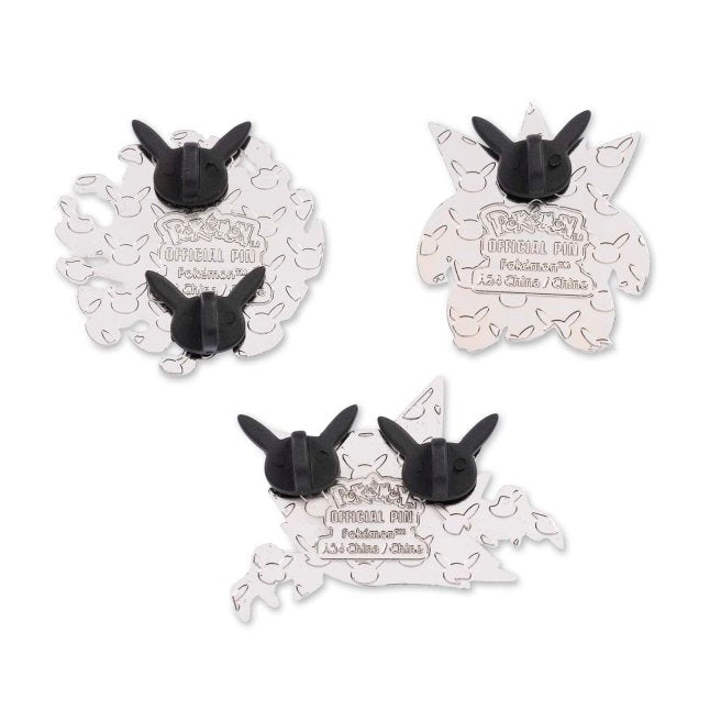 Gastly, Haunter & Gengar Pokémon Pins (3-Pack)