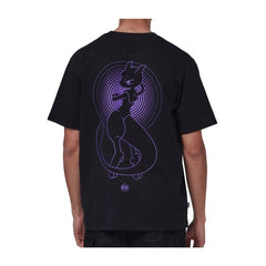Pokémon × Dolly Noire: Mewtwo Black & Purple T-Shirt - Adult