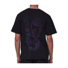 Pokémon × Dolly Noire: Gastly Evolution Black T-Shirt - Adult