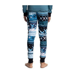 Glaceon Blue & Black Pajama Pants - Youth