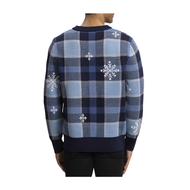 Spheal Plaid Flurry Knit Cardigan - Adult