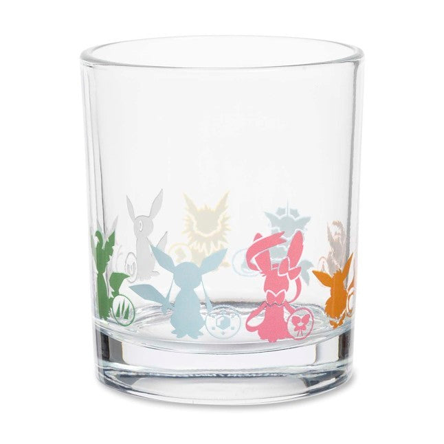 Eevee & Evolutions Silhouettes 10 oz. Glass Tumblers (4-Pack)