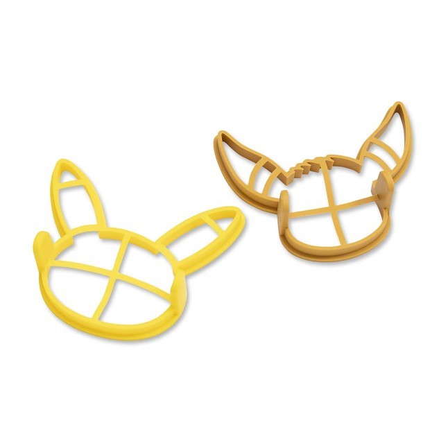 Pikachu & Eevee Pokémon Kitchen Silicone Pancake Molds (2-Pack)