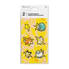 Electric Type Pokémon Fundamentals Sticker Sheets (2-Pack)