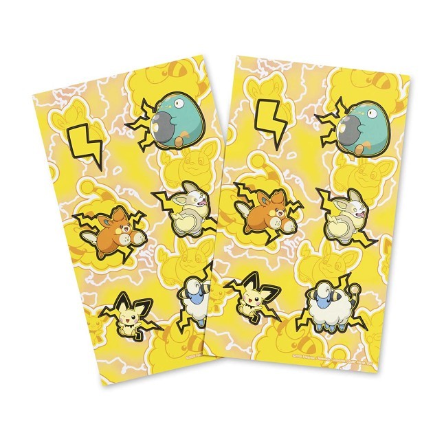 Electric Type Pokémon Fundamentals Sticker Sheets (2-Pack)
