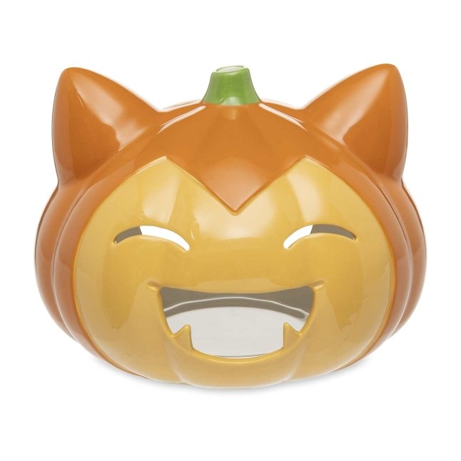 Pumpkin Snorlax Halloween Ceramic Tea Light Holder