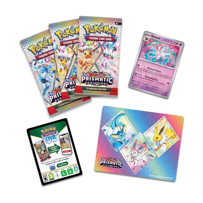 Pokémon TCG: Scarlet & Violet-Prismatic Evolutions Tech Sticker Collection (Sylveon)