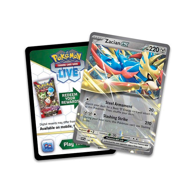 Pokémon TCG: Slashing Legends Tin (Zacian ex)