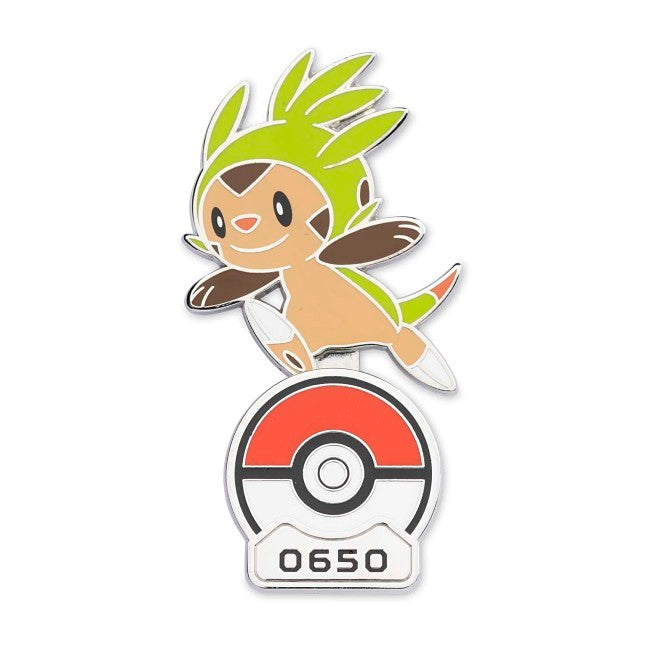 Chespin Pokémon Gallery Pin