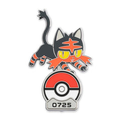 Litten Pokémon Gallery Pin