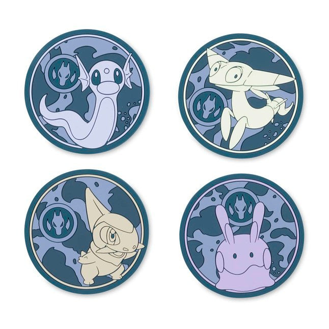 Dragon-Type Pokémon Home Accents Coasters (4-Pack)
