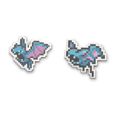 Zubat & Golbat Pokémon Pixel Pins (2-Pack)