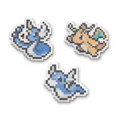Dratini, Dragonair & Dragonite Pokémon Pixel Pins (3-Pack)