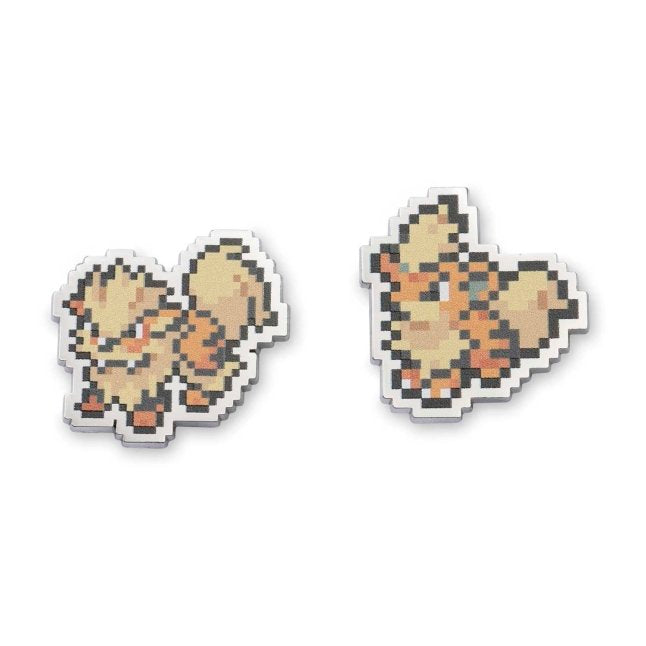 Growlithe & Arcanine Pokémon Pixel Pins (2-Pack)