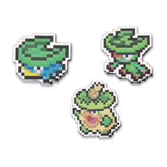 Lotad, Lombre & Ludicolo Pokémon Pixel Pins (3-Pack)